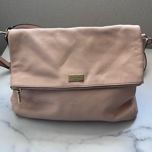 Kate Spade Large Pink Side Body Bag